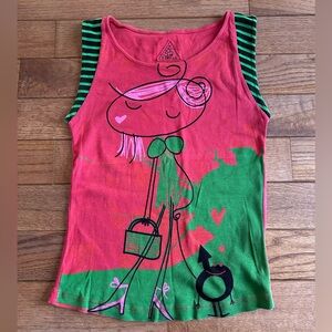 Y2K kidcore baby tee